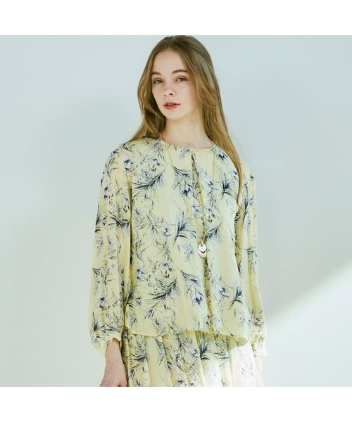 CORDIER / コルディア シャツ・ブラウス | 【セットアップ/M~4Lサイズ】ソフィアプリント ブラウス | 詳細16