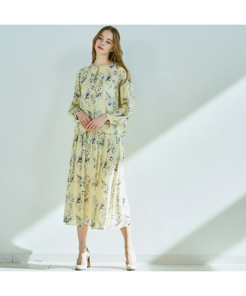 CORDIER / コルディア シャツ・ブラウス | 【セットアップ/M~4Lサイズ】ソフィアプリント ブラウス | 詳細17