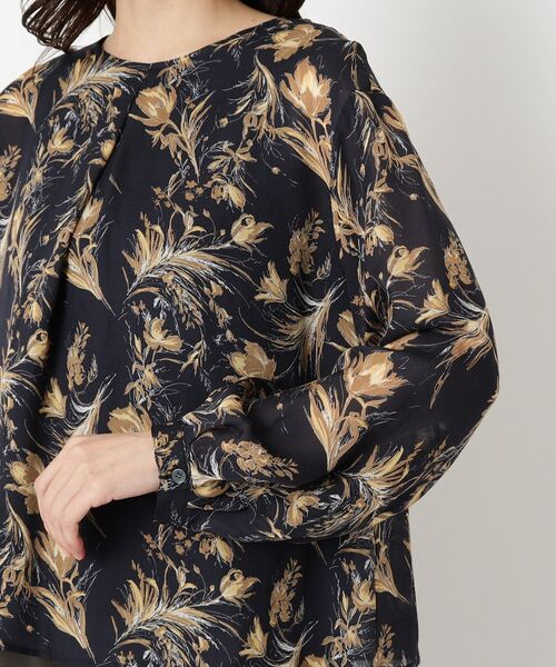 CORDIER / コルディア シャツ・ブラウス | 【セットアップ/M~4Lサイズ】ソフィアプリント ブラウス | 詳細6