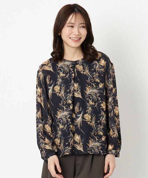 CORDIER / コルディア シャツ・ブラウス | 【セットアップ/M~4Lサイズ】ソフィアプリント ブラウス | 詳細8