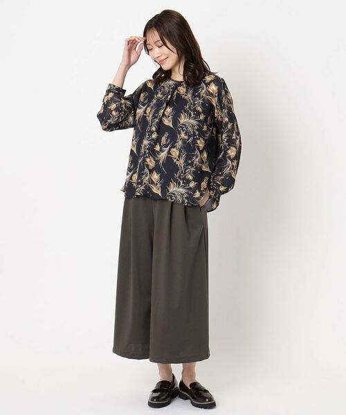 CORDIER / コルディア シャツ・ブラウス | 【セットアップ/M~4Lサイズ】ソフィアプリント ブラウス | 詳細9