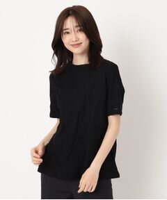 CORDIER / コルディア カットソー | 【M～4Lサイズ】リングジャカードプルオーバージャージ