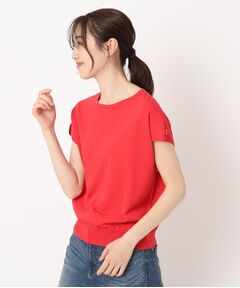 CORDIER / コルディア ニット・セーター | 【M～4Lサイズ／洗える／接触冷感】クーリッシュヤーン インターシャプルオーバー