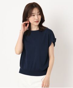 CORDIER / コルディア ニット・セーター | 【M～4Lサイズ／洗える／接触冷感】クーリッシュヤーン インターシャプルオーバー