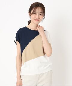 CORDIER / コルディア ニット・セーター | 【M～4Lサイズ／洗える／接触冷感】クーリッシュヤーン インターシャプルオーバー