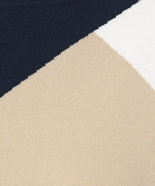 CORDIER / コルディア ニット・セーター | 【M~4Lサイズ/洗える/接触冷感】クーリッシュヤーン インターシャプルオーバー | 詳細27