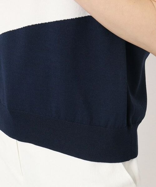 CORDIER / コルディア ニット・セーター | 【M~4Lサイズ/洗える/接触冷感】クーリッシュヤーン インターシャプルオーバー | 詳細7