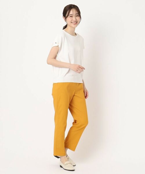 CORDIER / コルディア ニット・セーター | 【M~4Lサイズ/洗える/接触冷感】クーリッシュヤーン インターシャプルオーバー | 詳細9