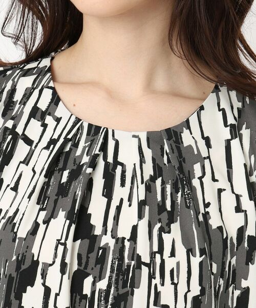 CORDIER / コルディア カットソー | 【M～4Lサイズ】ランダムキカプリントプルオーバージャージ | 詳細4