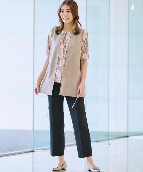 CORDIER / コルディア ベスト | 【M~4Lサイズ/接触冷感/洗える】エアリークールベスト | 詳細23