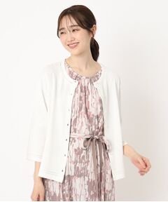 CORDIER / コルディア カーディガン・ボレロ | 【M～4Lサイズ／洗える／接触冷感】クーリッシュヤーン カーディガン