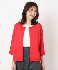 CORDIER / コルディア カーディガン・ボレロ | 【M～4Lサイズ／洗える／接触冷感】クーリッシュヤーン カーディガン