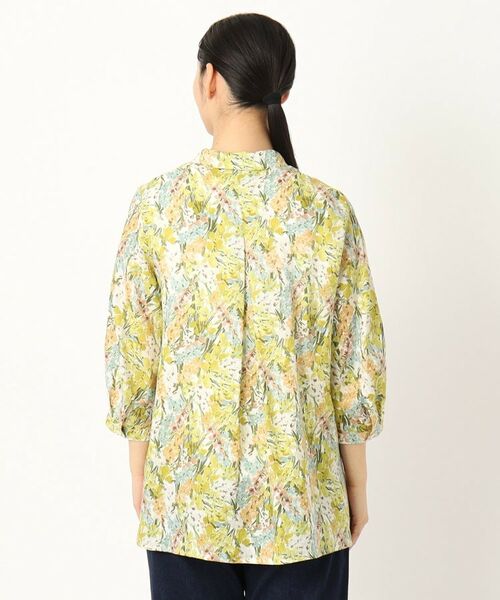 CORDIER / コルディア シャツ・ブラウス | 【リバティ/手洗い可】リネンプリントシャツ | 詳細3