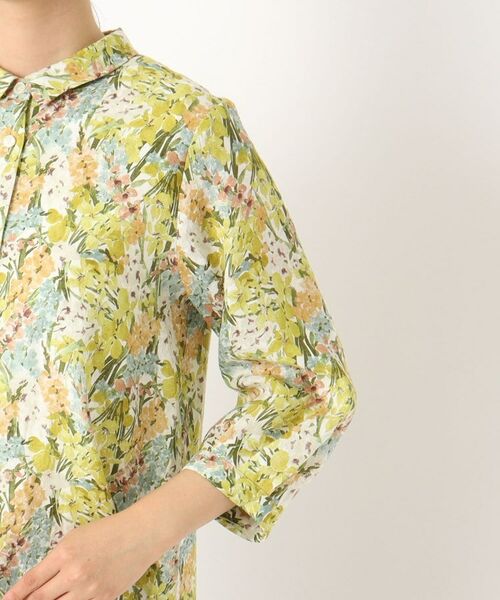 CORDIER / コルディア シャツ・ブラウス | 【リバティ/手洗い可】リネンプリントシャツ | 詳細5