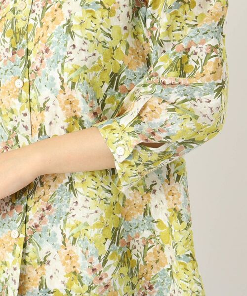 CORDIER / コルディア シャツ・ブラウス | 【リバティ/手洗い可】リネンプリントシャツ | 詳細6