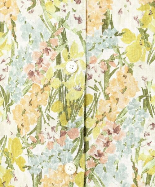 CORDIER / コルディア シャツ・ブラウス | 【リバティ/手洗い可】リネンプリントシャツ | 詳細8