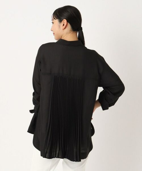 CORDIER / コルディア シャツ・ブラウス | 【手洗い可】後ろプリーツシアーブラウス | 詳細10