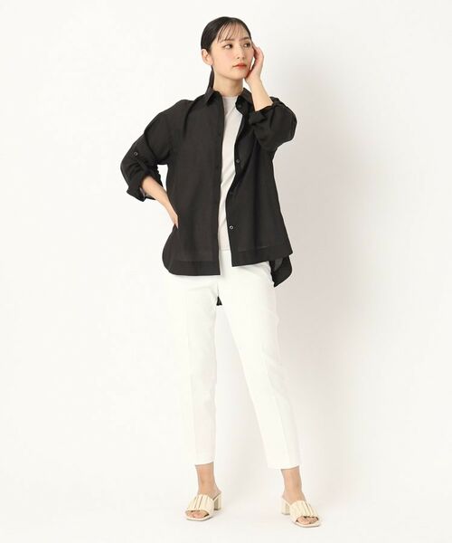 CORDIER / コルディア シャツ・ブラウス | 【手洗い可】後ろプリーツシアーブラウス | 詳細11