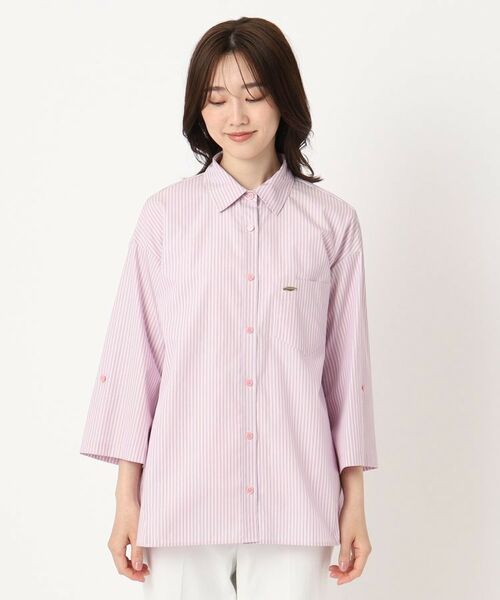 CORDIER / コルディア シャツ・ブラウス | 【M～4Lサイズ】ジョリコットンシャツ | 詳細1