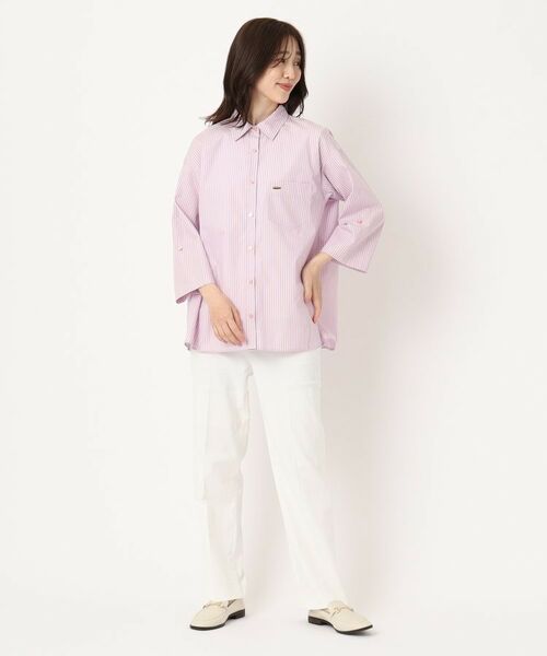 CORDIER / コルディア シャツ・ブラウス | 【M～4Lサイズ】ジョリコットンシャツ | 詳細16