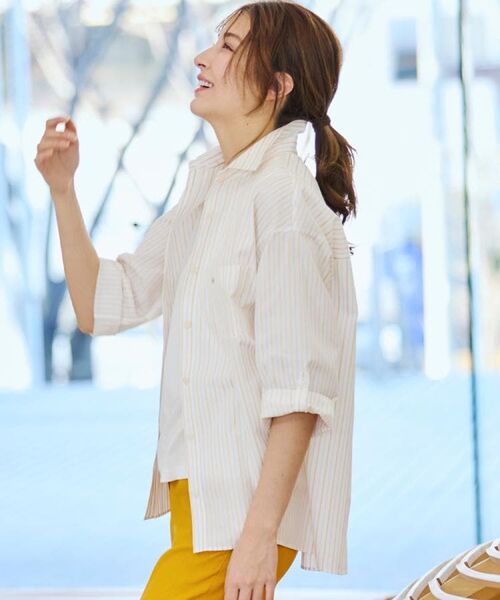 CORDIER / コルディア シャツ・ブラウス | 【M～4Lサイズ】ジョリコットンシャツ | 詳細19