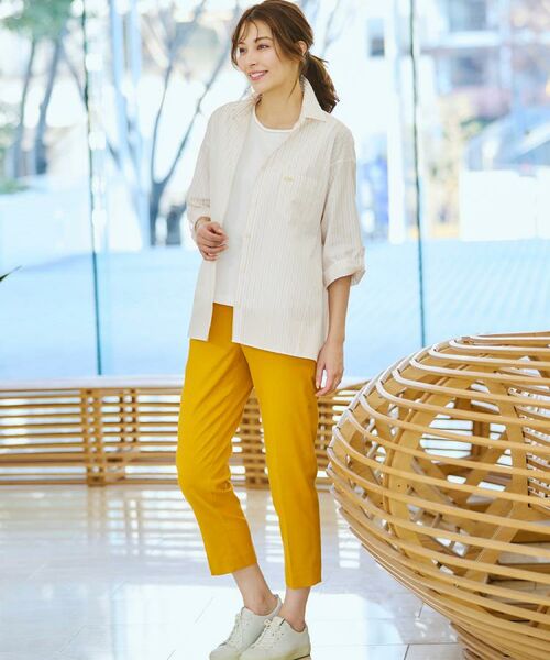 CORDIER / コルディア シャツ・ブラウス | 【M～4Lサイズ】ジョリコットンシャツ | 詳細21