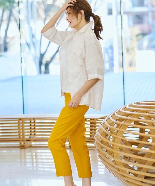 CORDIER / コルディア シャツ・ブラウス | 【M～4Lサイズ】ジョリコットンシャツ | 詳細22