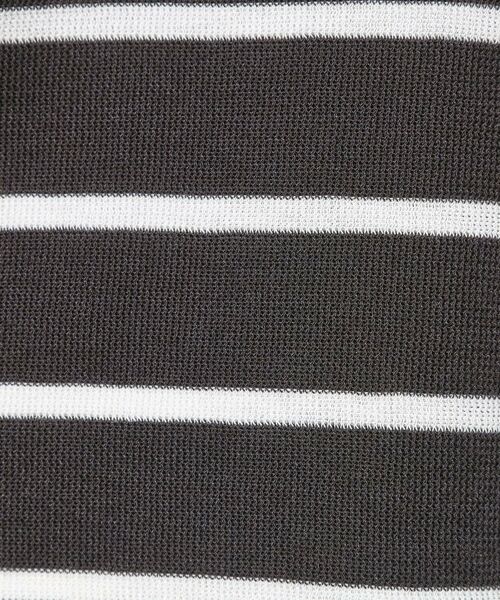 CORDIER / コルディア ニット・セーター | 【M～4Lサイズ／麻混／洗える】シャインリノ ボーダープルオーバーニット | 詳細10