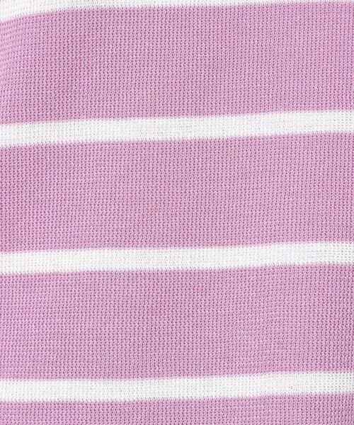 CORDIER / コルディア ニット・セーター | 【M～4Lサイズ／麻混／洗える】シャインリノ ボーダープルオーバーニット | 詳細14