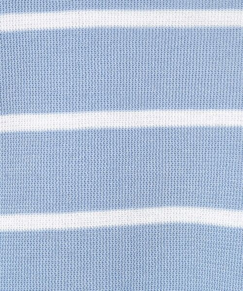 CORDIER / コルディア ニット・セーター | 【M～4Lサイズ／麻混／洗える】シャインリノ ボーダープルオーバーニット | 詳細18