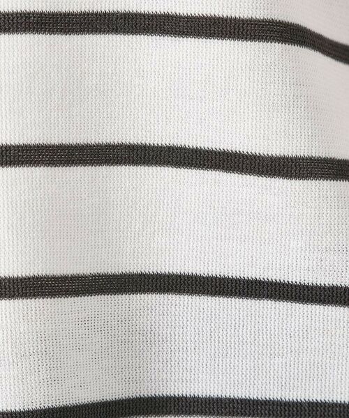 CORDIER / コルディア ニット・セーター | 【M～4Lサイズ／麻混／洗える】シャインリノ ボーダープルオーバーニット | 詳細22