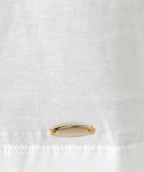 CORDIER / コルディア カットソー | 【M～4Lサイズ】アルビニジャージ シグネチャー付プルオーバー | 詳細10