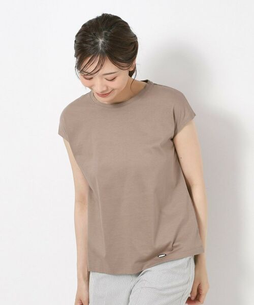 CORDIER / コルディア カットソー | 【M～4Lサイズ】アルビニジャージ シグネチャー付プルオーバー | 詳細11