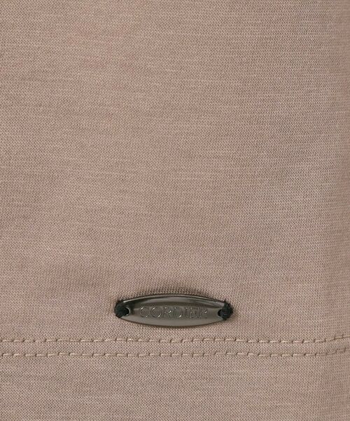 CORDIER / コルディア カットソー | 【M～4Lサイズ】アルビニジャージ シグネチャー付プルオーバー | 詳細14