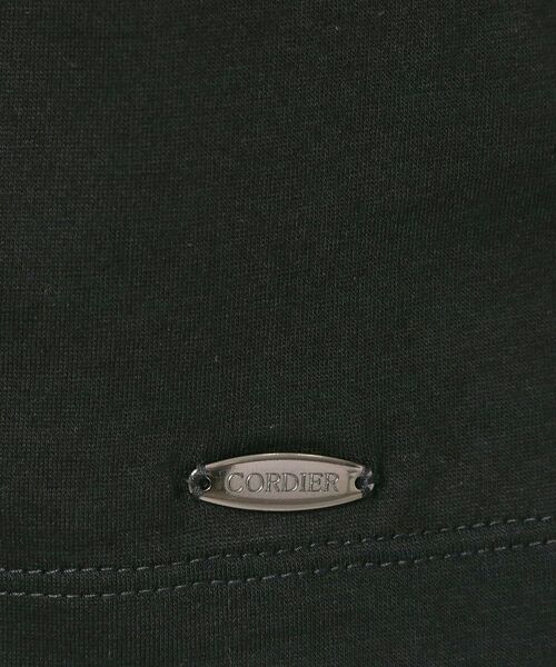 CORDIER / コルディア カットソー | 【M～4Lサイズ】アルビニジャージ シグネチャー付プルオーバー | 詳細22