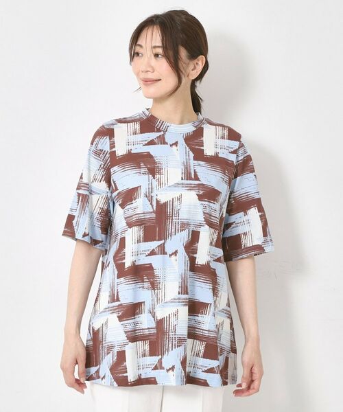 CORDIER / コルディア チュニック | サマーキカプリントチュニック | 詳細1