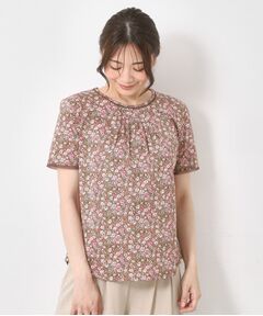 CORDIER / コルディア カットソー | 【リバティ/M～4Lサイズ】プリント Tシャツ
