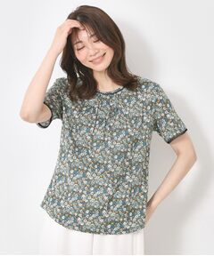 CORDIER / コルディア カットソー | 【リバティ/M～4Lサイズ】プリント Tシャツ