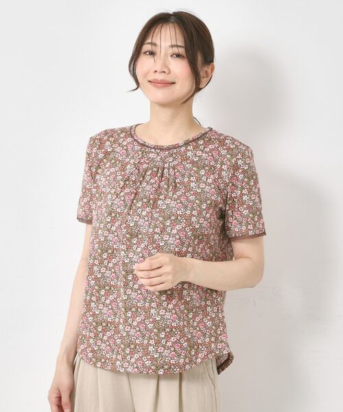 CORDIER / コルディア カットソー | 【リバティ/M～4Lサイズ】プリント Tシャツ | 詳細11