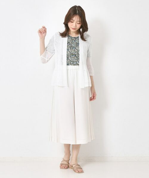 CORDIER / コルディア カットソー | 【リバティ/M～4Lサイズ】プリント Tシャツ | 詳細17