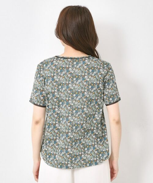 CORDIER / コルディア カットソー | 【リバティ/M～4Lサイズ】プリント Tシャツ | 詳細3