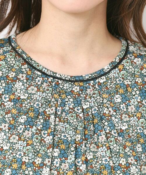 CORDIER / コルディア カットソー | 【リバティ/M～4Lサイズ】プリント Tシャツ | 詳細4