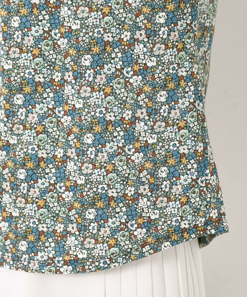 CORDIER / コルディア カットソー | 【リバティ/M～4Lサイズ】プリント Tシャツ | 詳細6