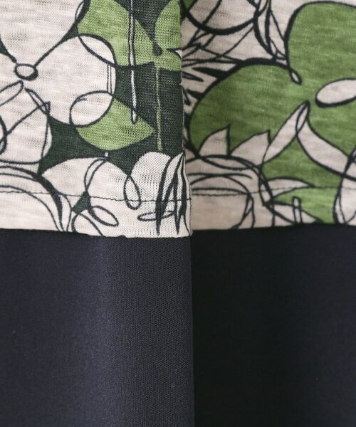 CORDIER / コルディア チュニック | 【M~4Lサイズ/洗える/麻】ロザンナリネンプリントチュニック | 詳細10