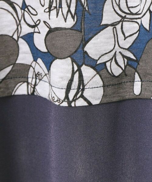 CORDIER / コルディア チュニック | 【M~4Lサイズ/洗える/麻】ロザンナリネンプリントチュニック | 詳細14