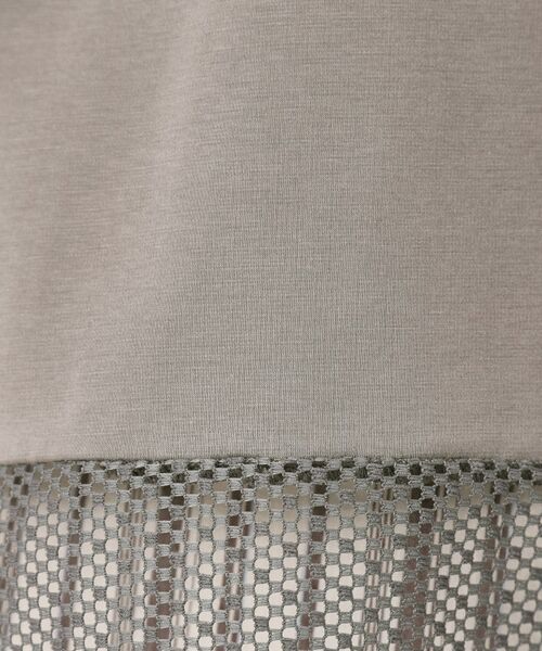 CORDIER / コルディア カットソー | 【M~4Lサイズ】ラッセルレース シェルジャージプルオーバー | 詳細18