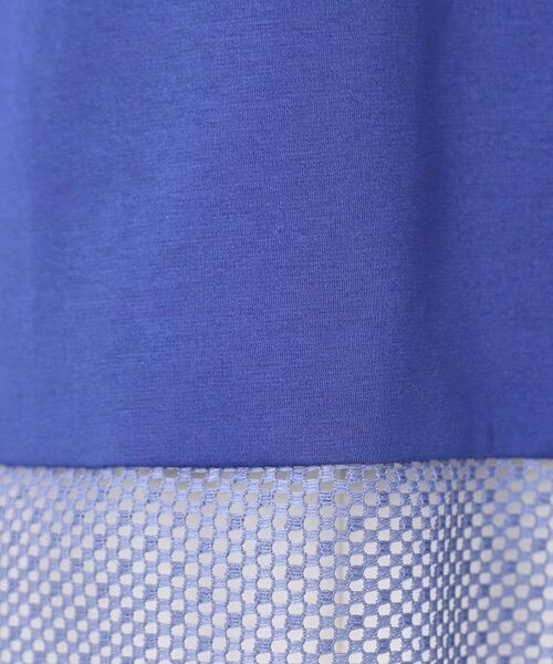 CORDIER / コルディア カットソー | 【M~4Lサイズ】ラッセルレース シェルジャージプルオーバー | 詳細22