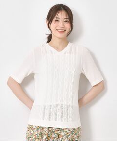 CORDIER / コルディア ニット・セーター | 【M～4Lサイズ/洗える】ブリーゼヤーン プルオーバーニット