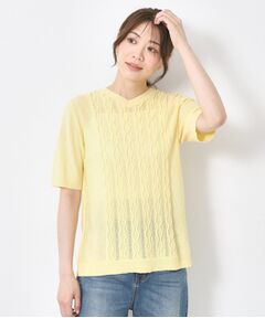 CORDIER / コルディア ニット・セーター | 【M～4Lサイズ/洗える】ブリーゼヤーン プルオーバーニット