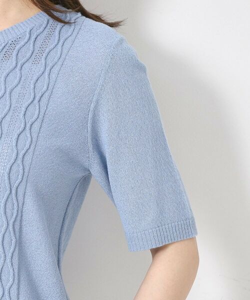 CORDIER / コルディア ニット・セーター | 【M～4Lサイズ/洗える】ブリーゼヤーン プルオーバーニット | 詳細5